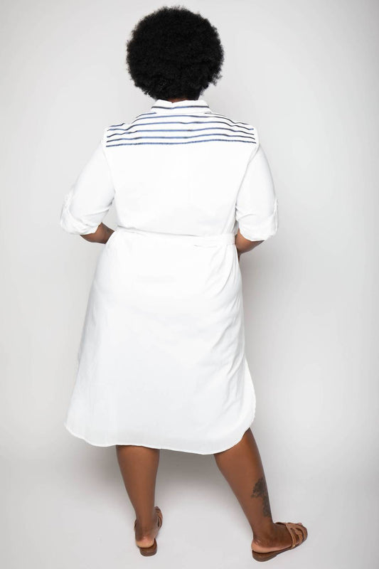 Finley - Long Alex Shirtdress Ribbon