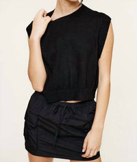 Mimosa - Solid Knit Sweater Vest