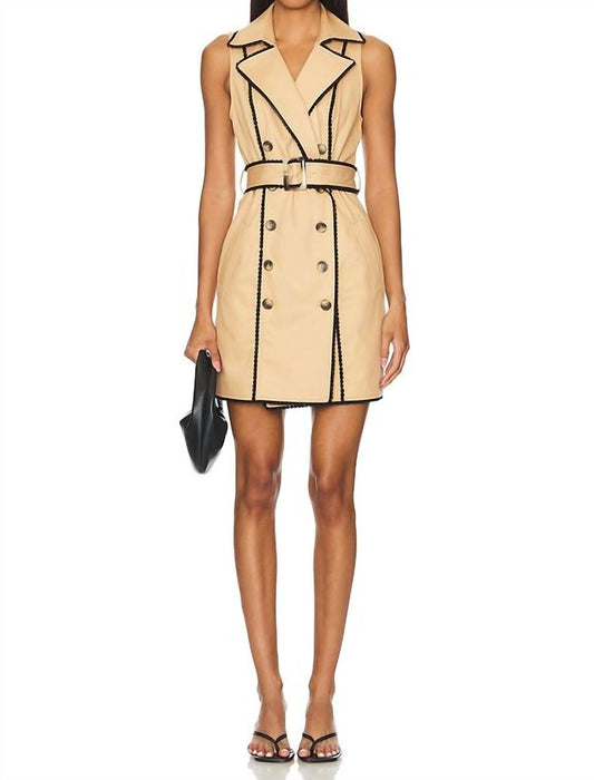 L'Agence - Hale Mini Trench Dress