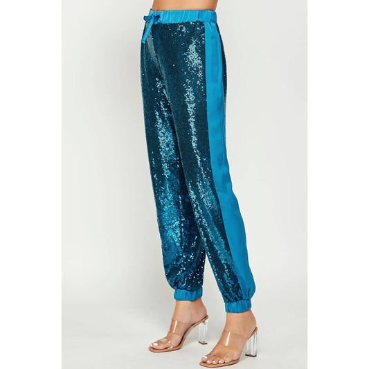 Strut & Bolt - Feel Sequin & Satin Joggers