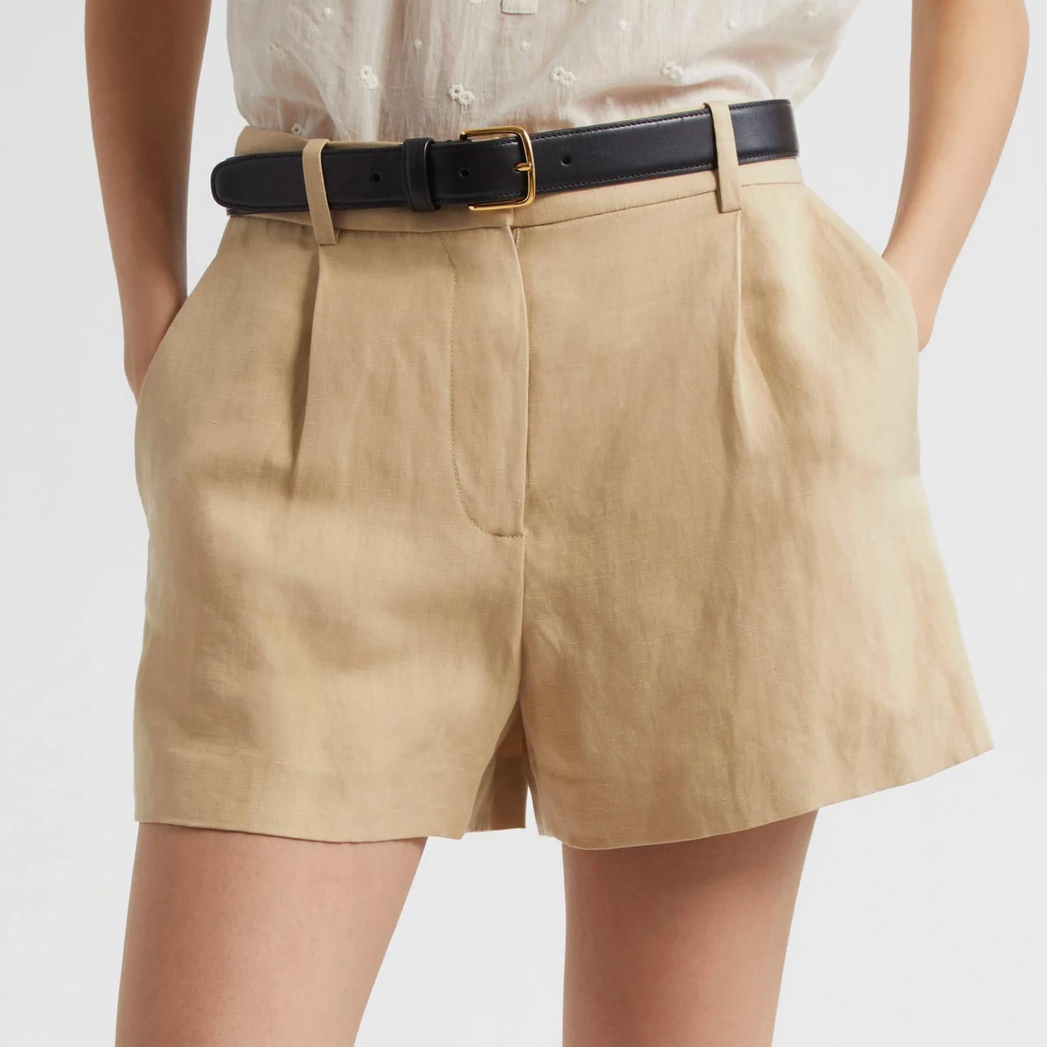 Nili Lotan - Beatrice Linen Silk Blend Short