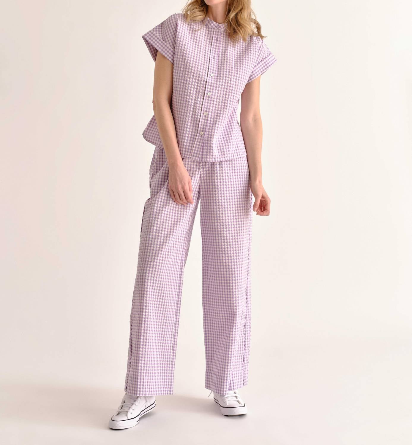 Cartolina Nantucket - Mia Wide Leg Pants