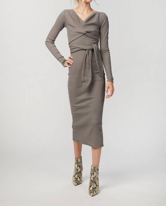 SALOMA II WRAP DRESS