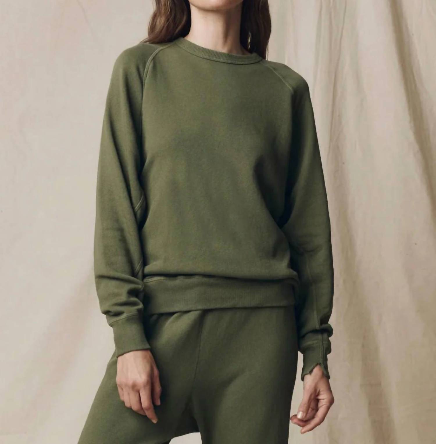 The Great. - College Crew Neck Long Sleeve Sweatshirt