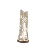 Betsey Johnson - Women's Disco Daisy Faux Leather Booties