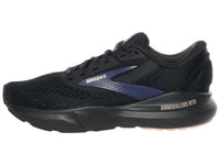 BROOKS Women's Adrenaline Gts 24 Peach Shoes in black peacoat - women's sneaker - detail view