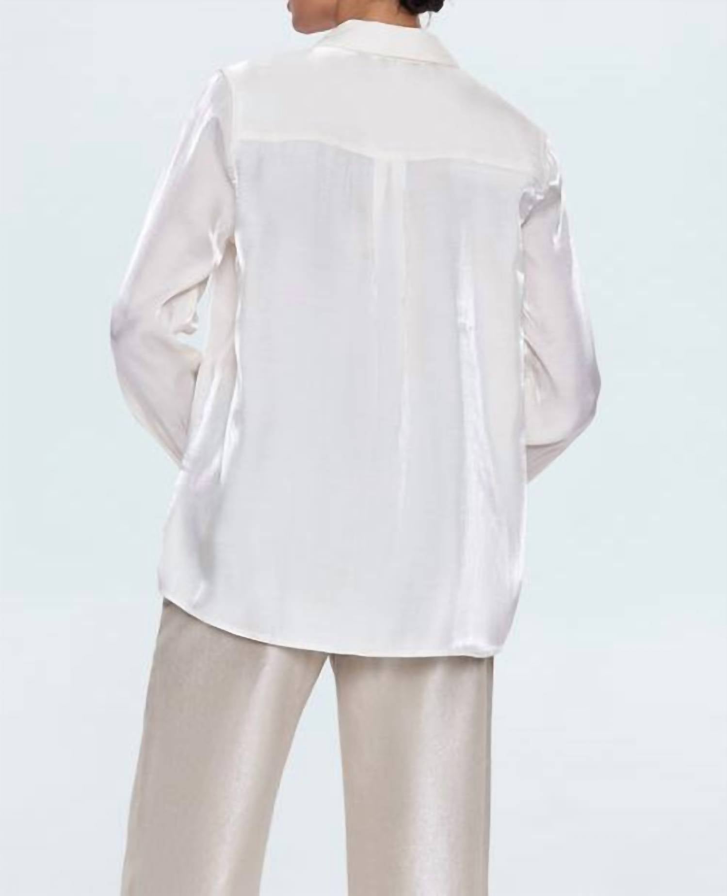 Pistola - Tilda Shimmer Button Down Shirt