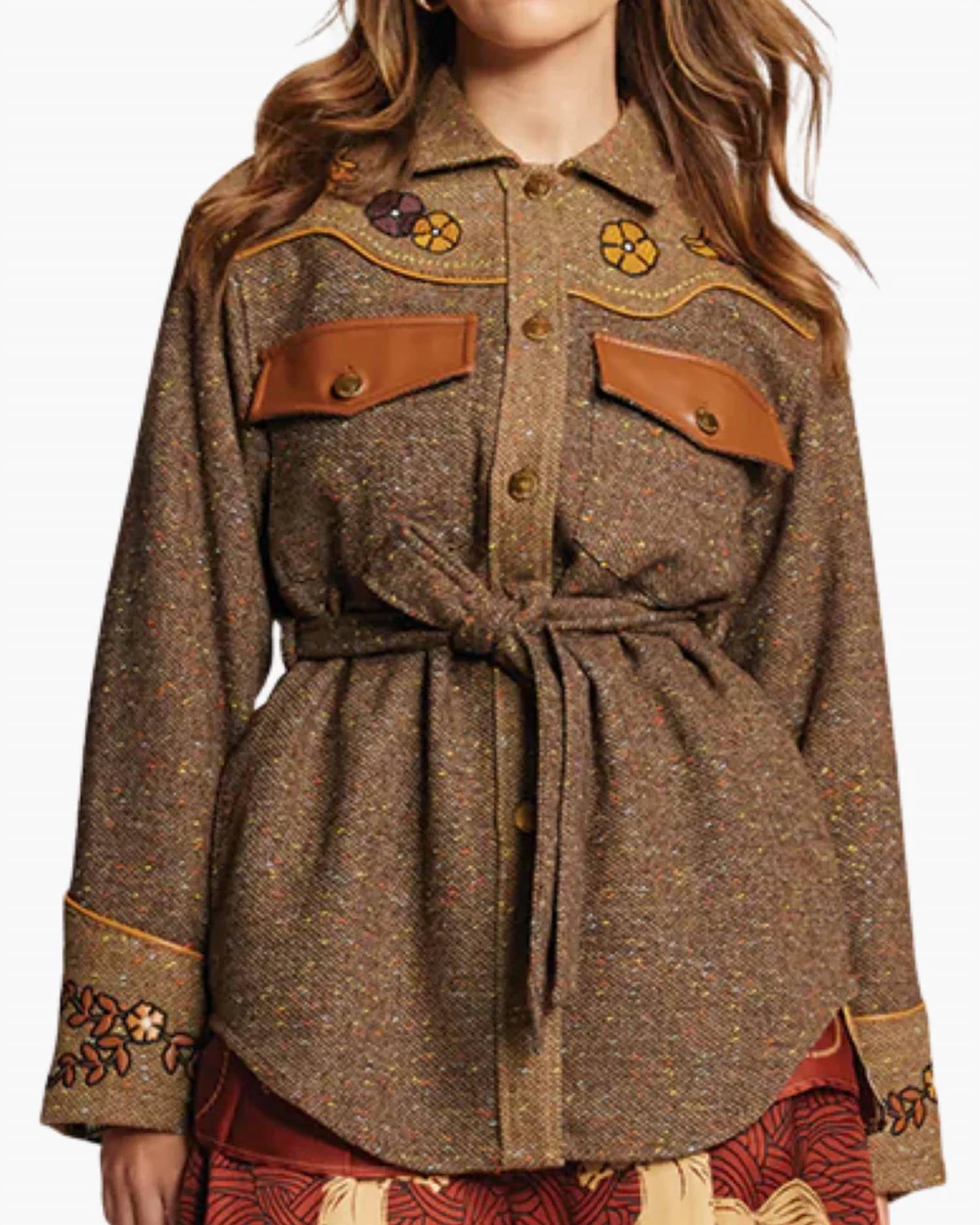 Me369 - Kiara Belted Jacket