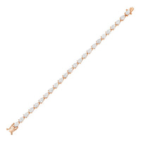 Diana M Jewels - Women's Pear Lab-Grown Diamond Jewelry Bracelet (21.00 Ct) - Signature