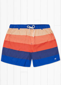 Southern Marsh - Men's Horizon Stripe Harbor Trunks
