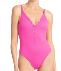 Robin Piccone - Amy V-neck One Piece