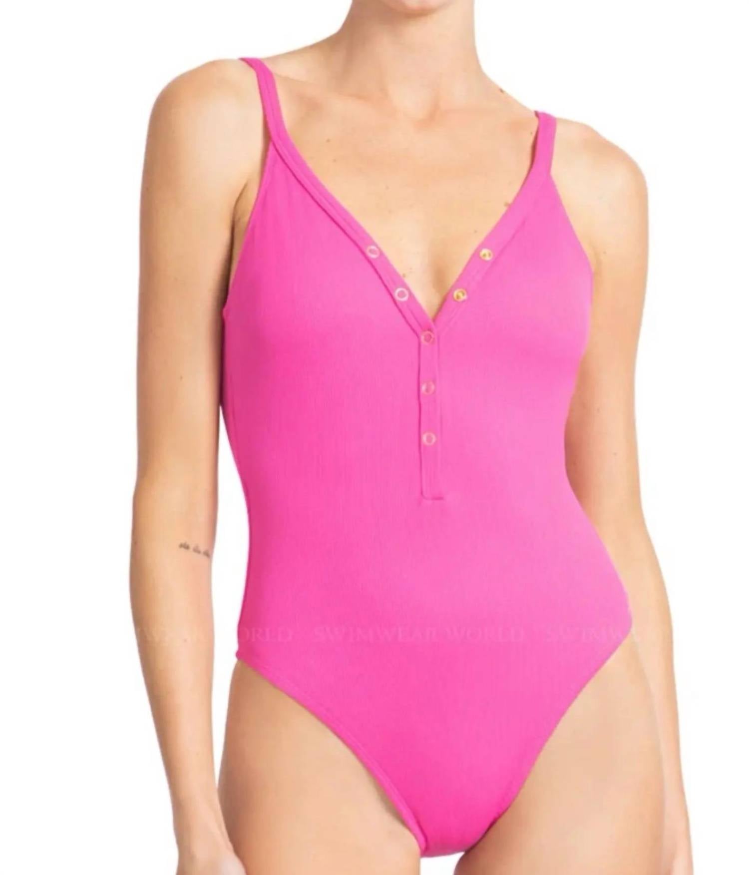 Robin Piccone - Amy V-neck One Piece