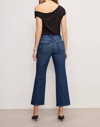 Good American - Legs Cropped Mini Boot Jeans