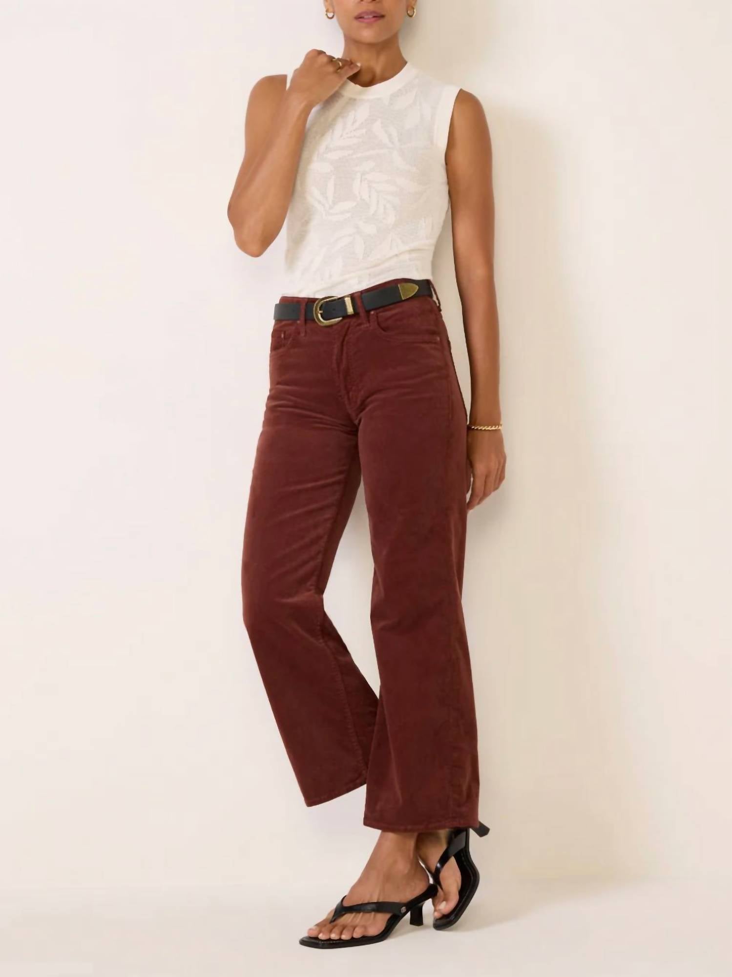 Mother - Mid Rise Maven Ankle Jeans