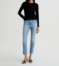 Ag Jeans - Women's Mari Mid-rise Slim Straight Crop Jeans