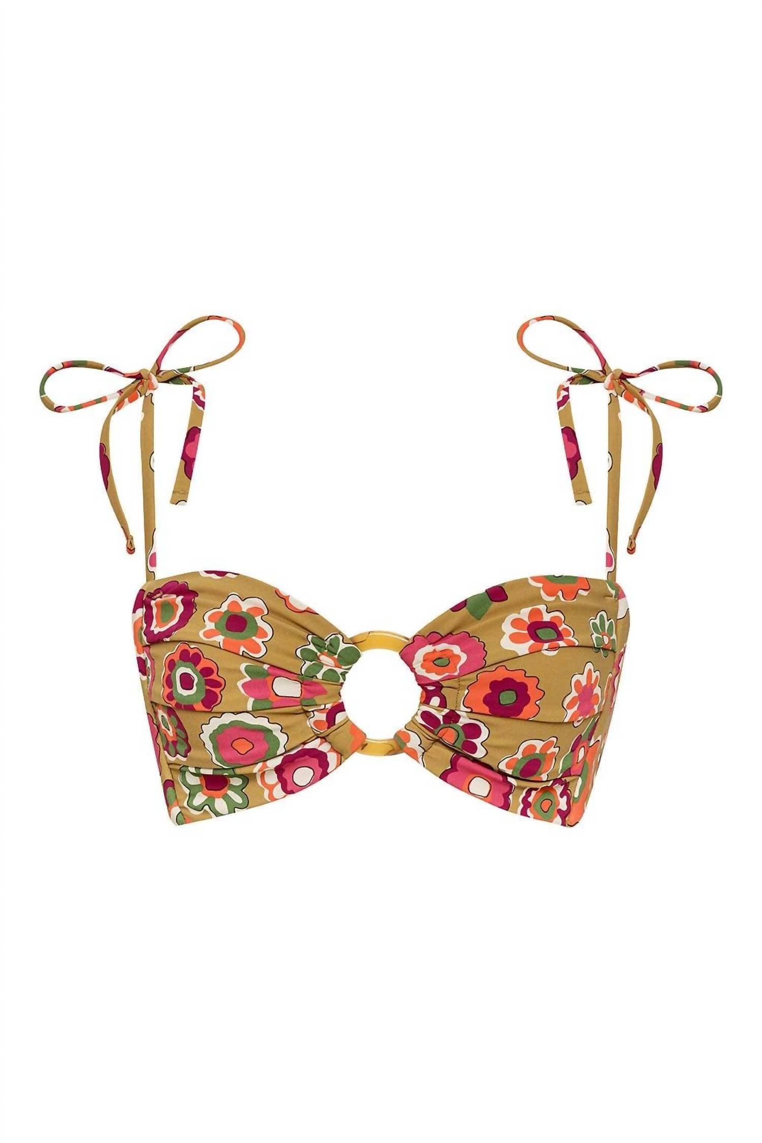 Montce - Tori Ties Bandeau Bikini Top