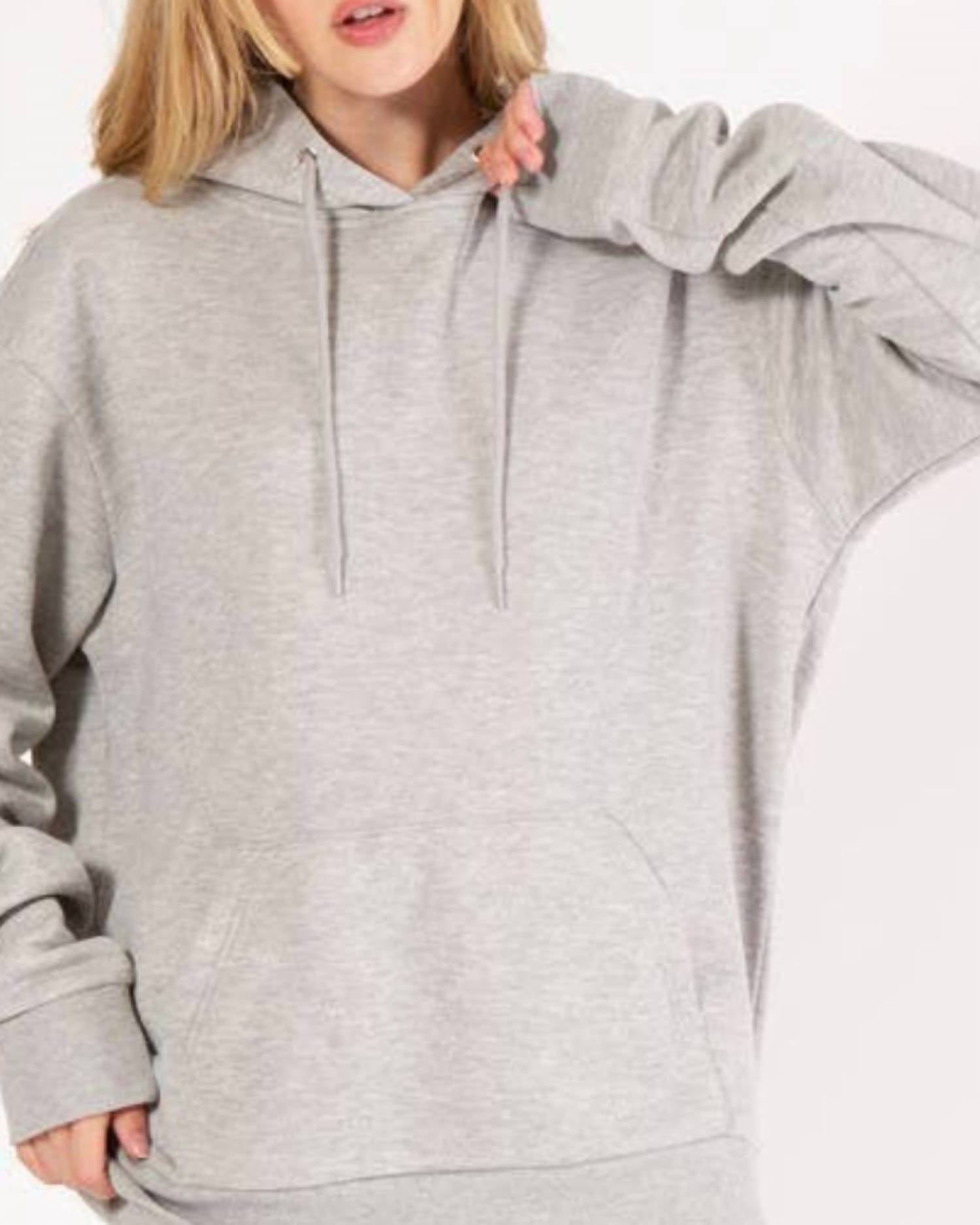 Vanilla Monkey - Oversized Fleece Pullover Hoodie