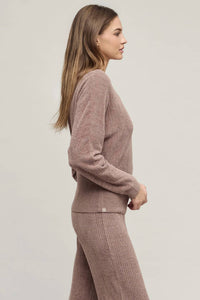 Barefoot Dreams - Cozychic Ultra Lite Scallop Dolman Henley Top