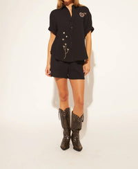 John + Jenn - Wade Embroidery Shirt
