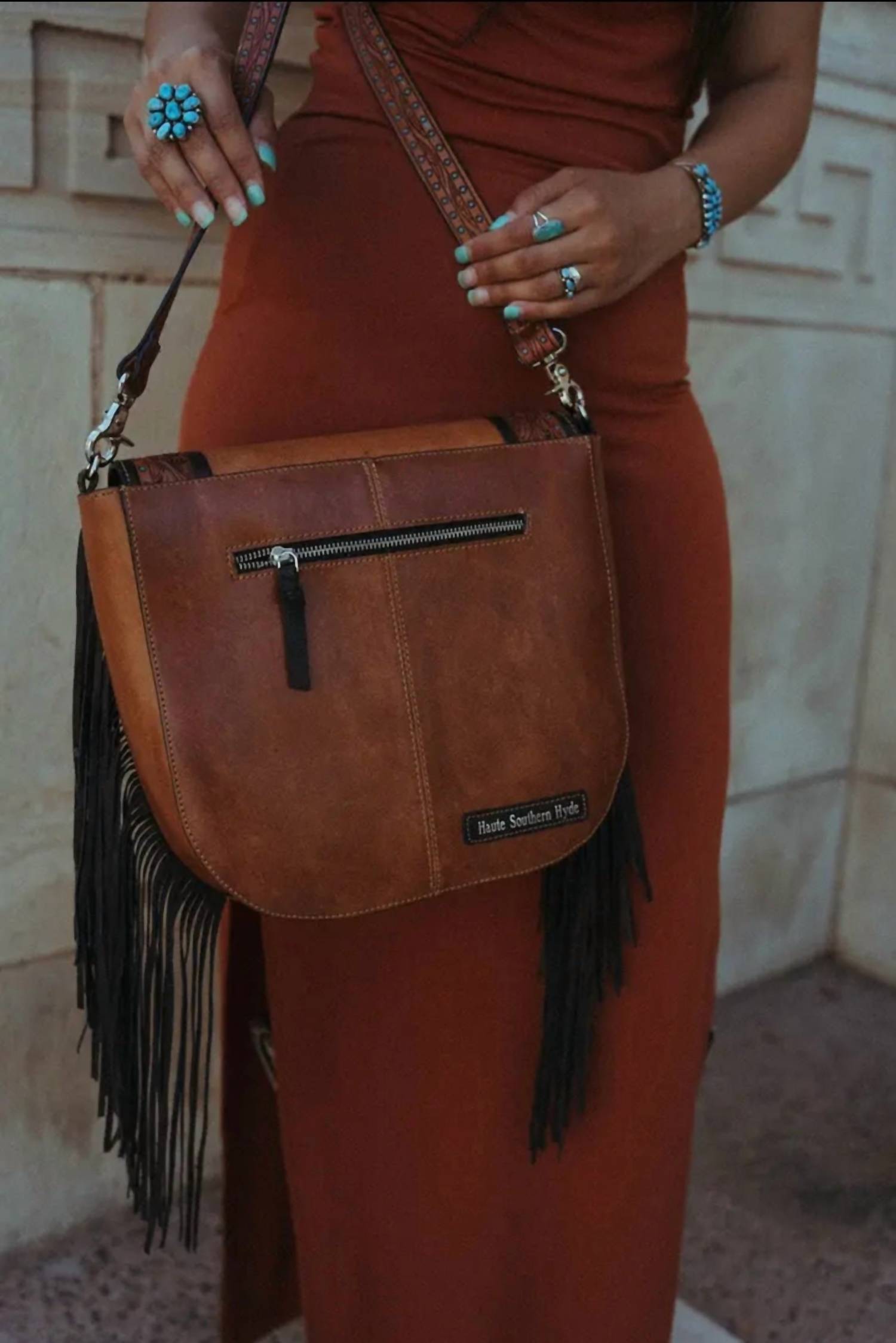 Haute Southern Hyde - Austin Western Fringe Purse