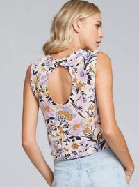 Saltwater Luxe - Zehra Sleeveless Floral Sweater Top