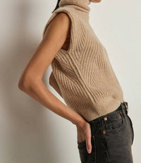 Nation Ltd - Isha Turtleneck Tank Sweater