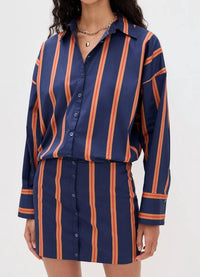 Staud - Cynthia Long Sleeve Mini Dress
