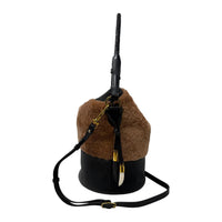 Kempton & Co. - Shearling Richmond Bucket Bag