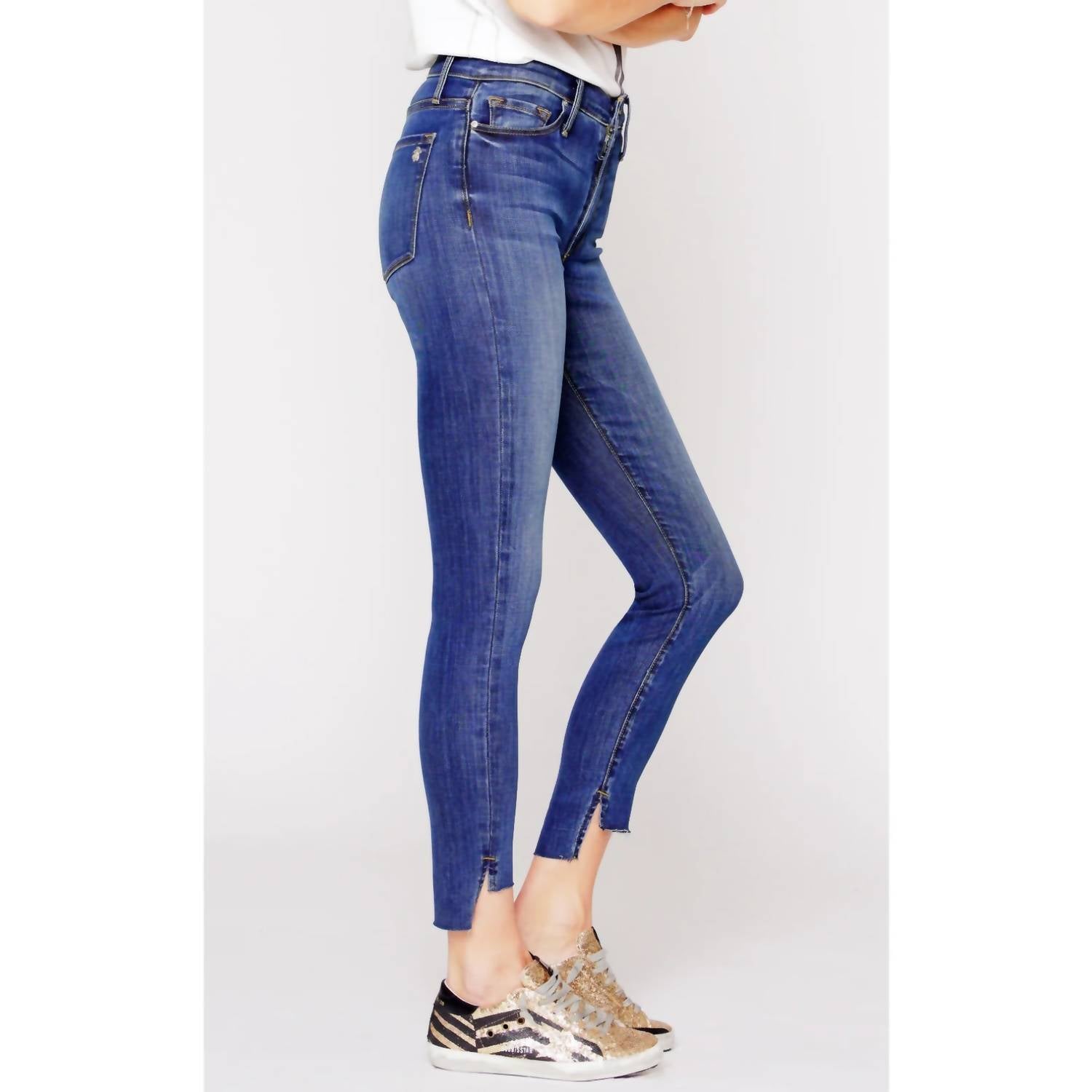 Black Orchid - Miranda Off Step Jeans