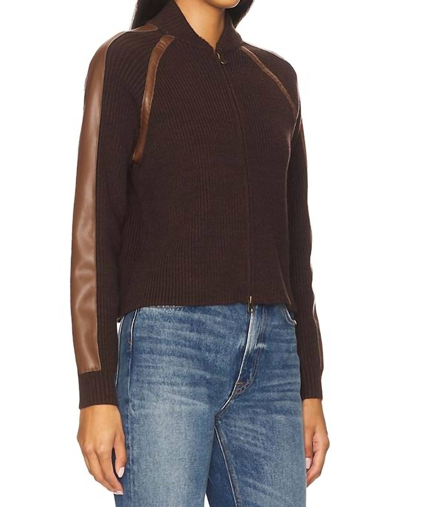 Central Park West - Atlas Raglan Zip Up Jacket