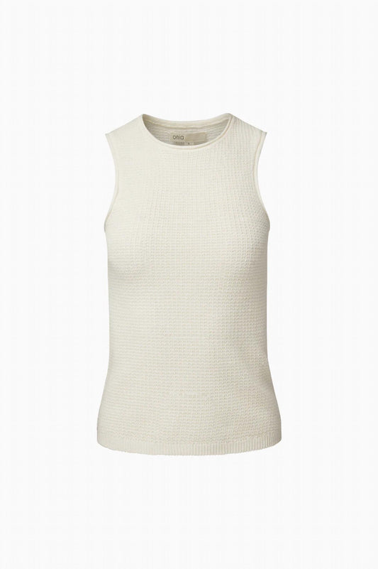 Onia - Women's Linen Knit Tank Top