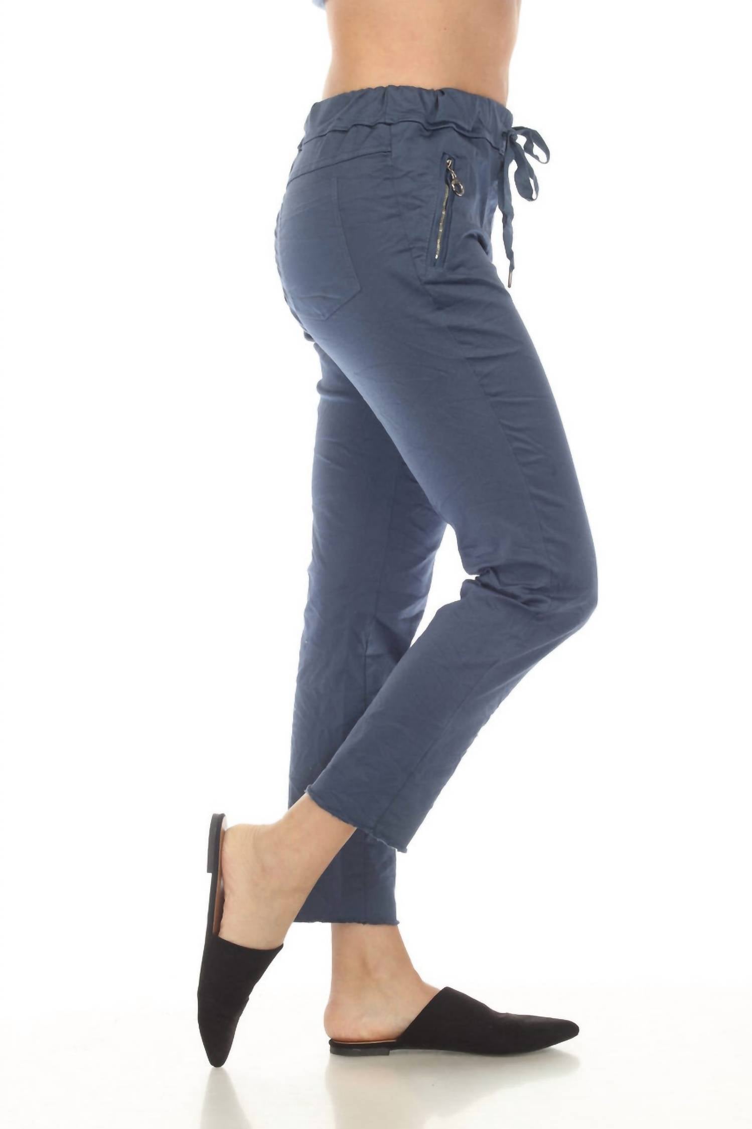 Flora Ashley - Quirky Tie Waist Pants