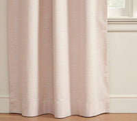 Pottery Barn Evelyn Linen Blackout Curtains - Set Of 2 in blush - item - alternate view