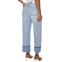 PISTOLA Ryder Cuffed Straight Jean in sunrise - women's jeans - alternate view