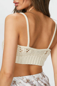 CROCHET KNIT BRA