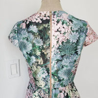 Ted Baker - Pre-loved Dixee Glitch Floral Fit & Flair Dress