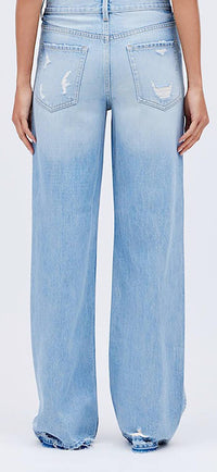 Rblpuppet - Smith Rhinestone-embellished Straight Leg