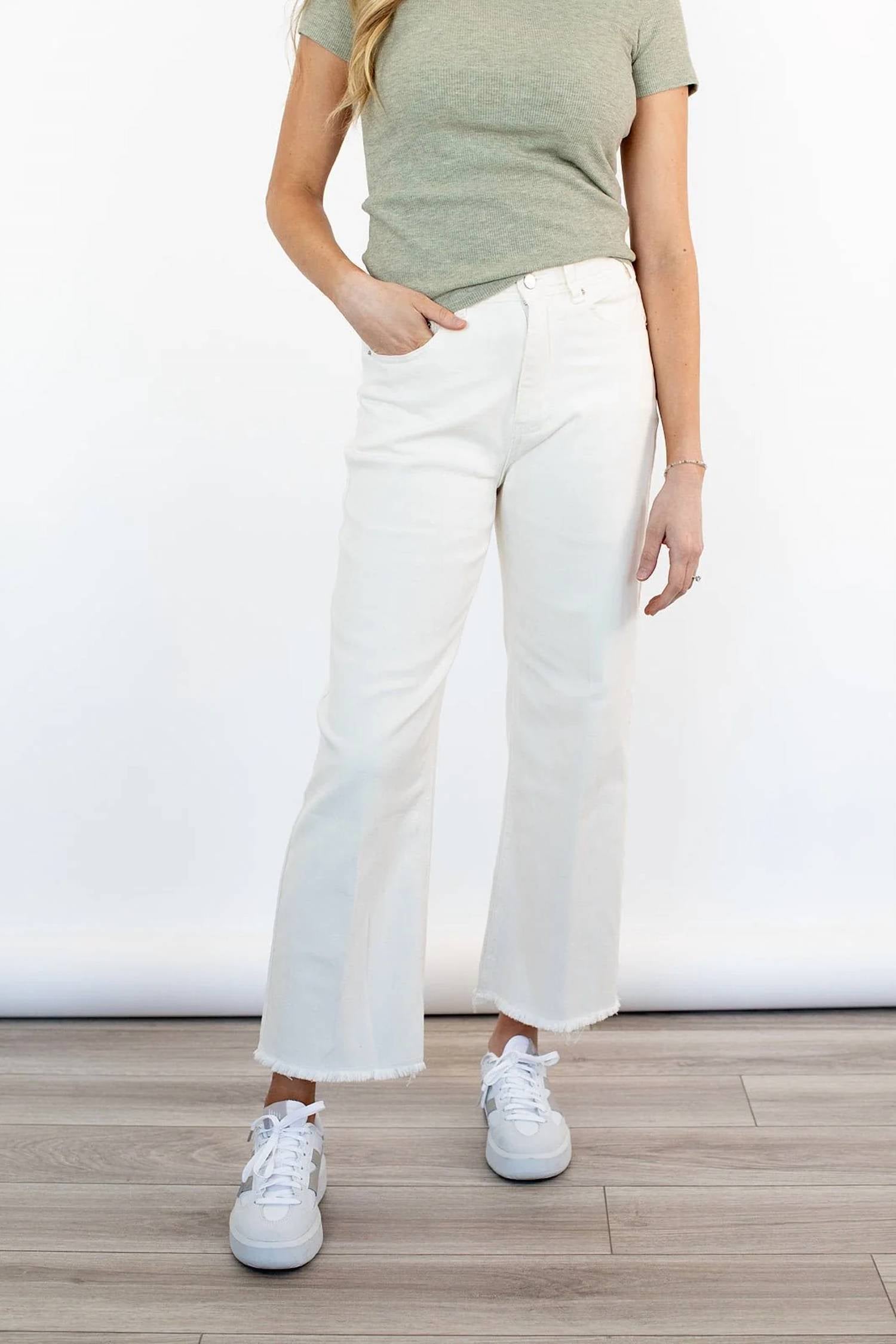 Tea N Rose - Avery Cropped Jeans