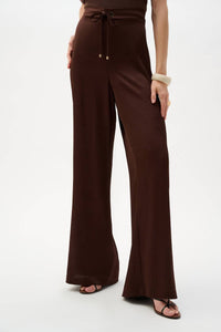Joseph Ribkoff - CRUSHED SATIN WIDE LEG PANT