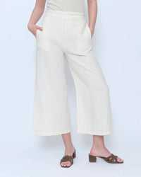Blueberry - Wide Leg Crop Pants