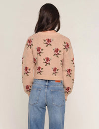 heartloom Louis Cardigan in sand - women's cardigan - alternate view