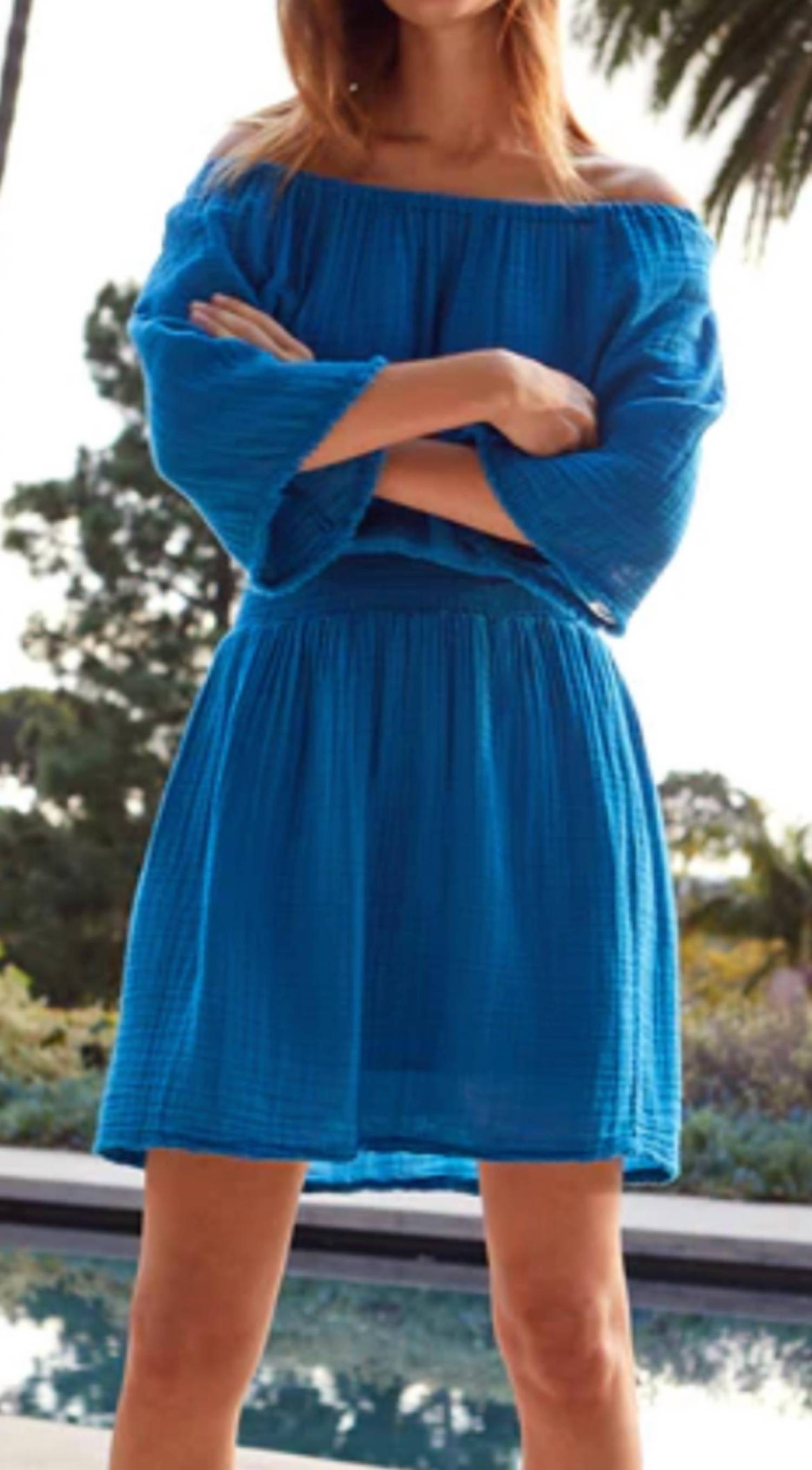 Michael Stars - Fernanda Smocked Waist Dress