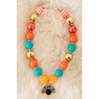 Kidscharm - Girls Turkey Bubble Necklace