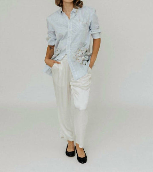 Raquel Allegra - Trapunto Pant