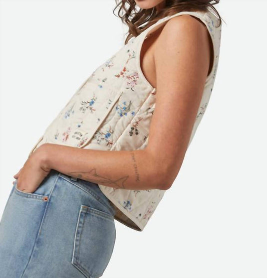 Brixton - Field Floral Quilted Vest