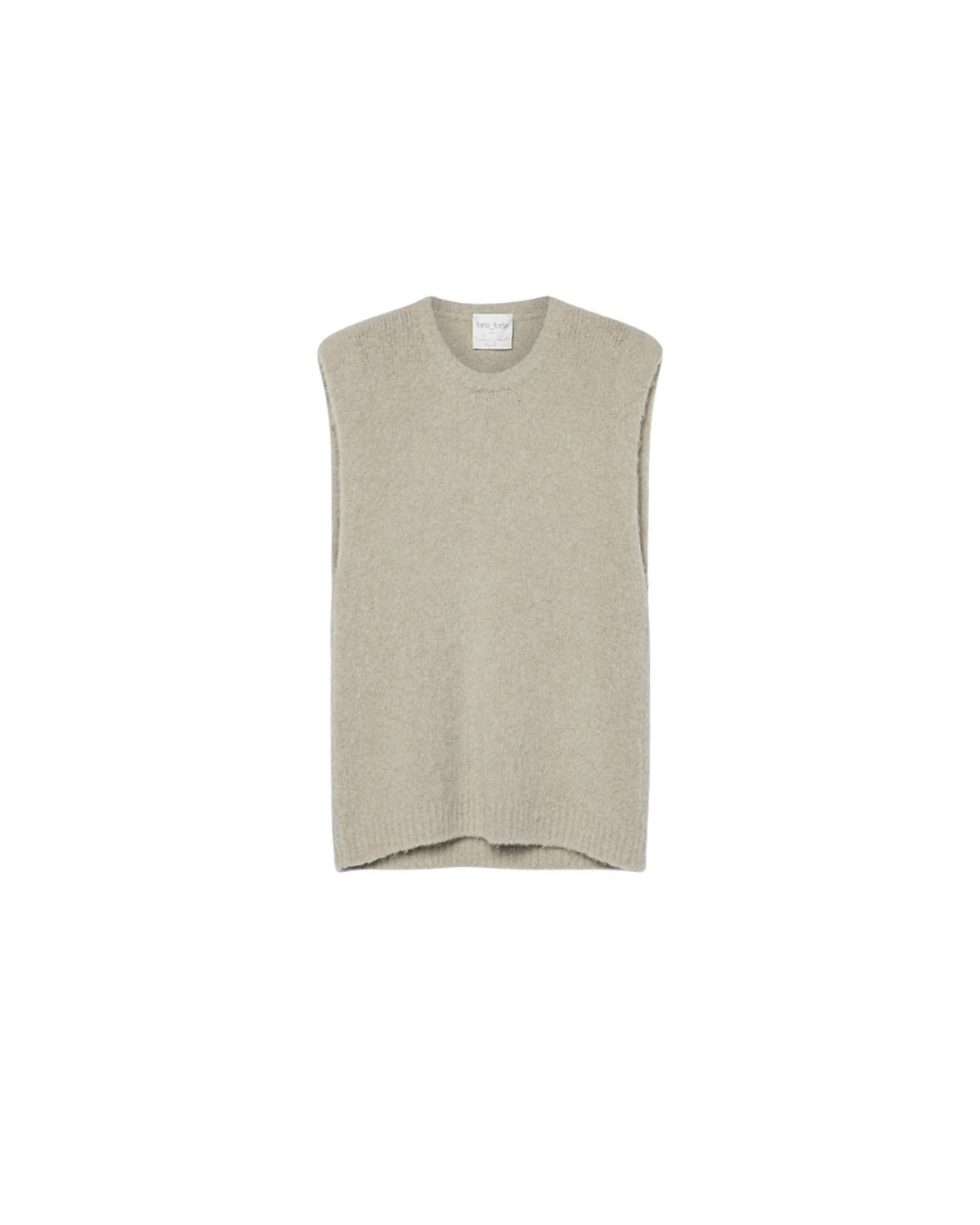 Forte Forte - Stretch Baby Suri Alpaca Oversized Vest