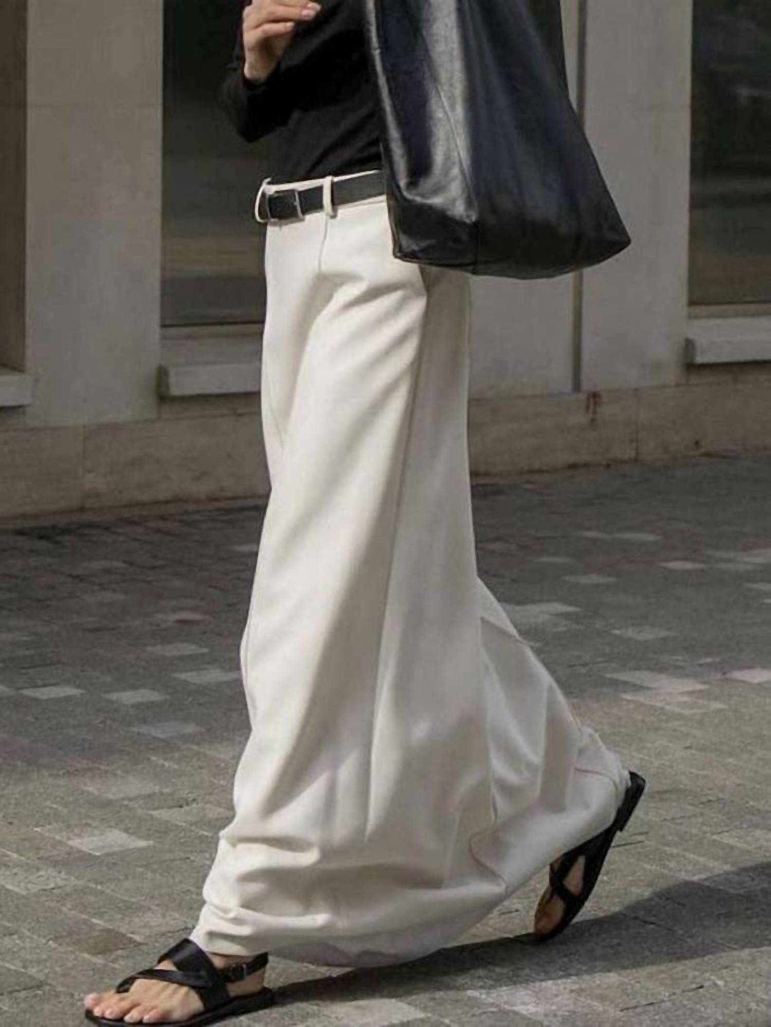 Uzwholesale - Chic Solid Color H-line Skirt