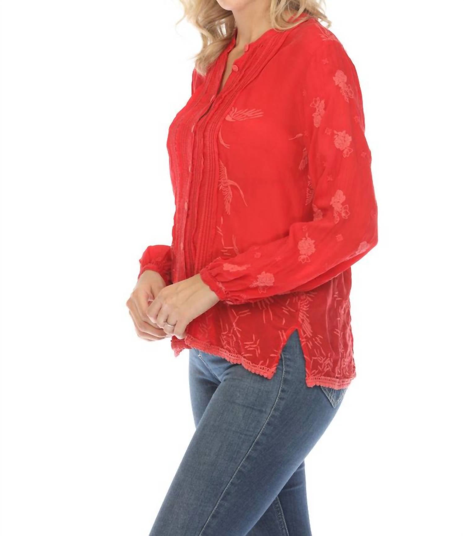 Johnny Was - Lily Crane Blouse