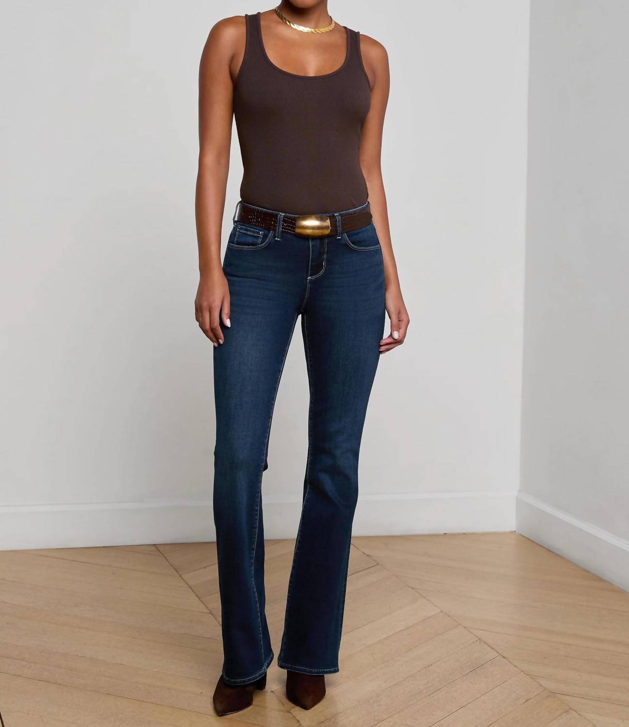L'Agence - Cara Low Rise Bootcut Jean