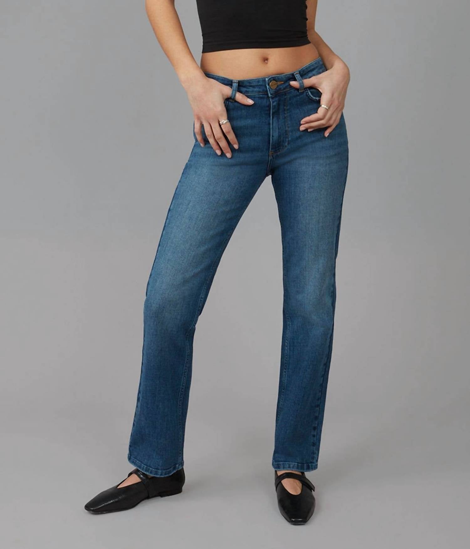 Lola Jeans - Denver High Rise Straight Jeans